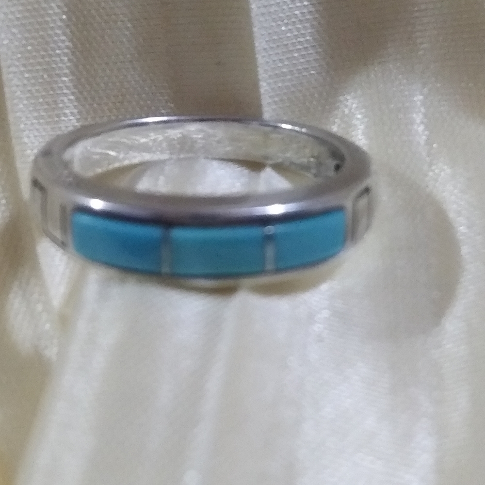 Vintage Waldeck Johnson sterling southwestern ring
